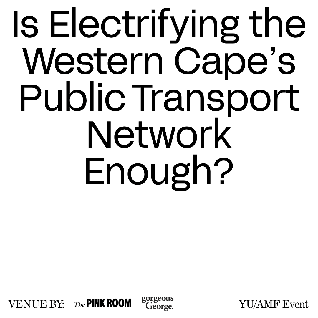 Is Electrifying the Western Cape’s Public Transport Network Enough?