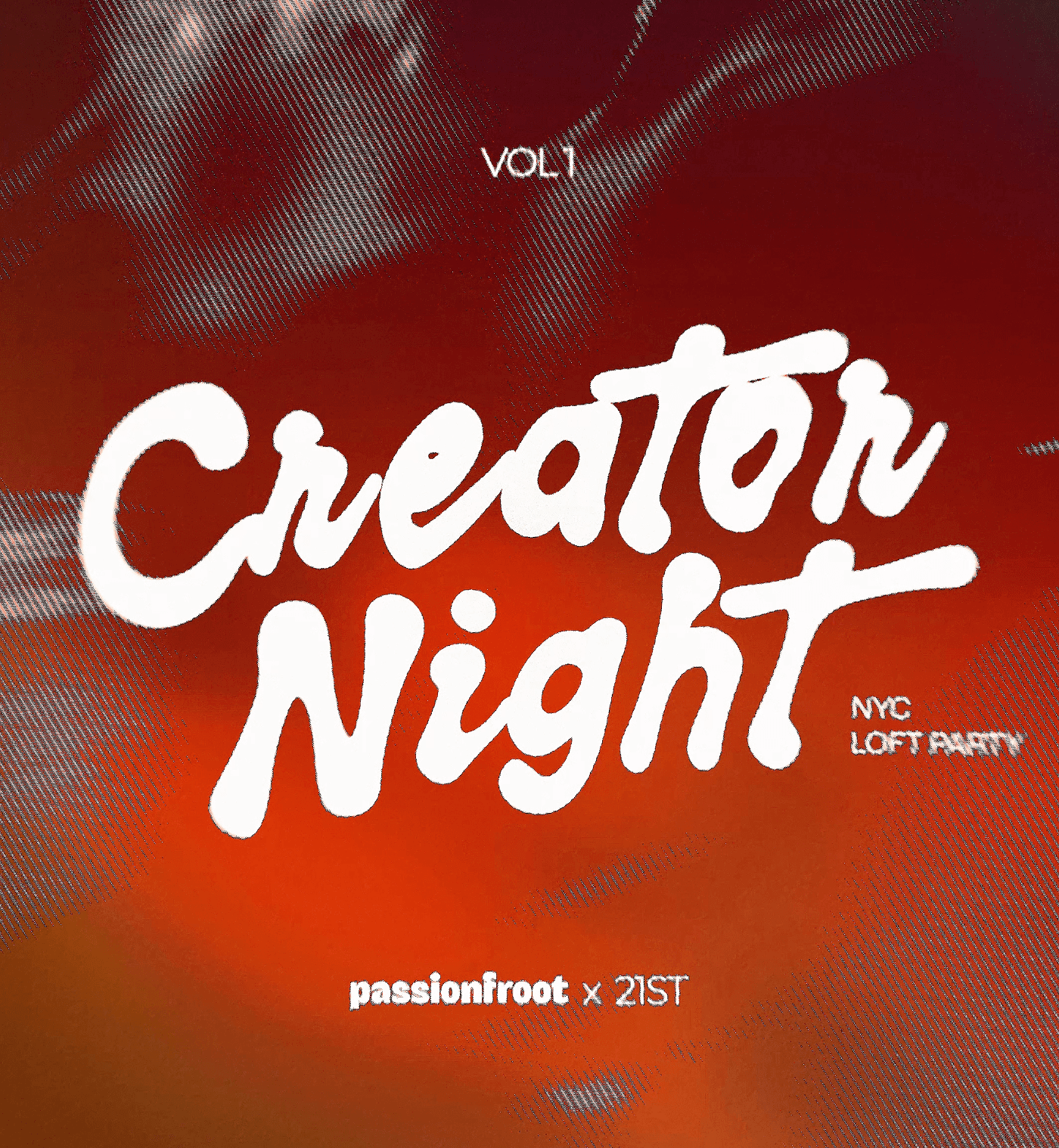 Creator Night: 21st x passionfroot