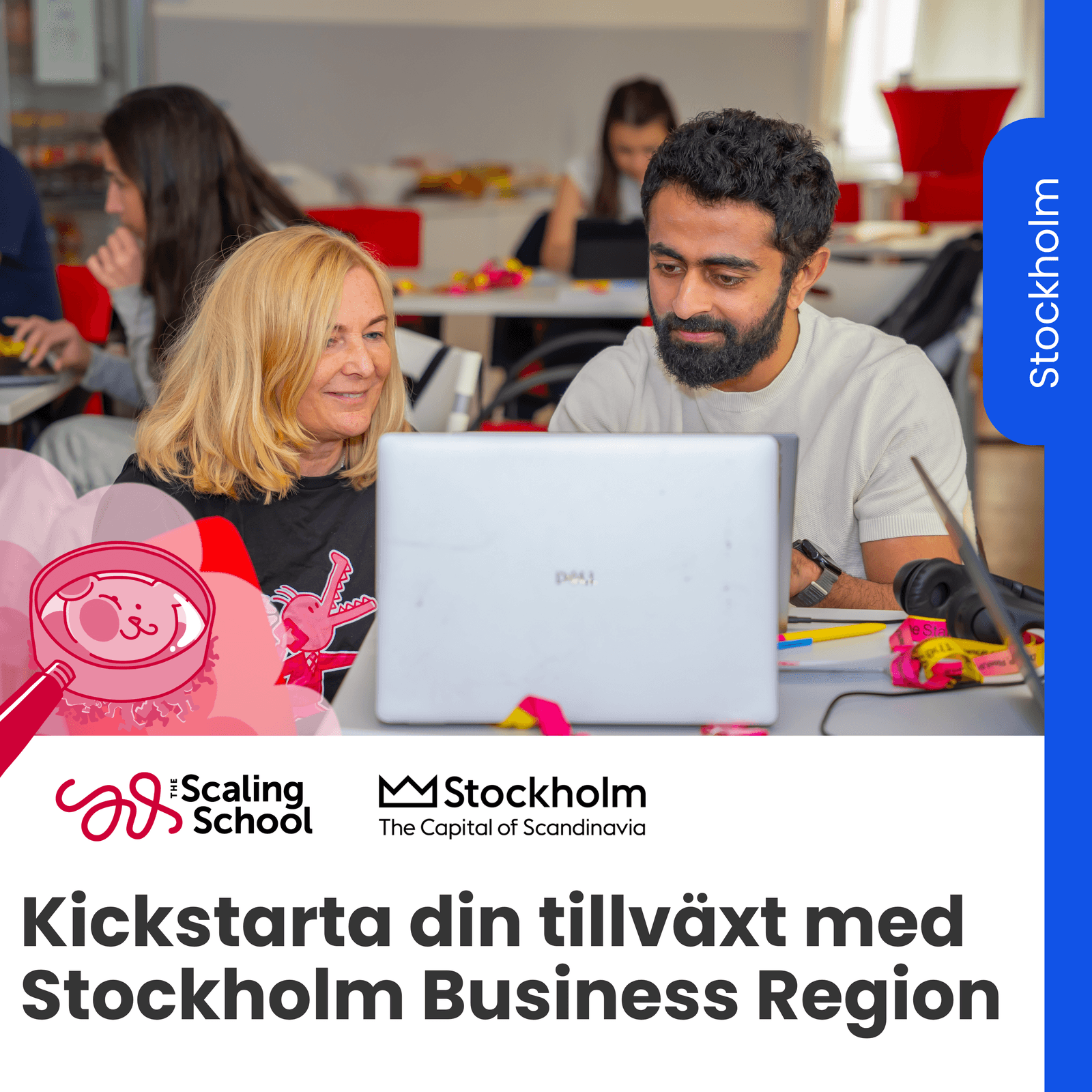 Level up your business with Stockholm Growth Program starting 5.10.2026