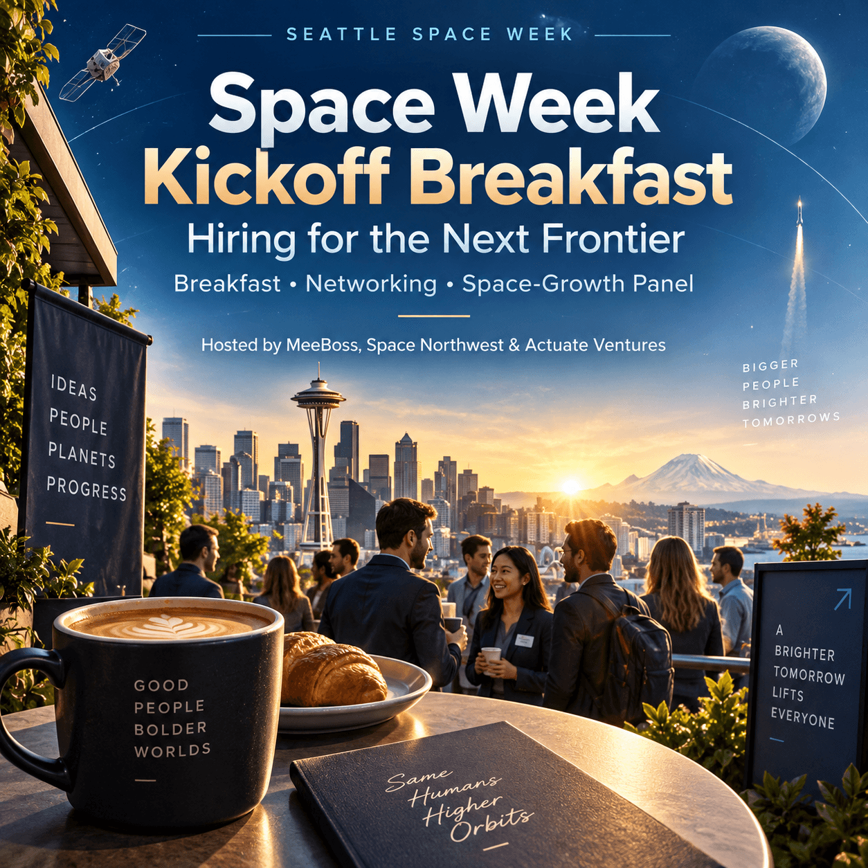 Space Week Kickoff Breakfast: Hiring for the Next Frontier