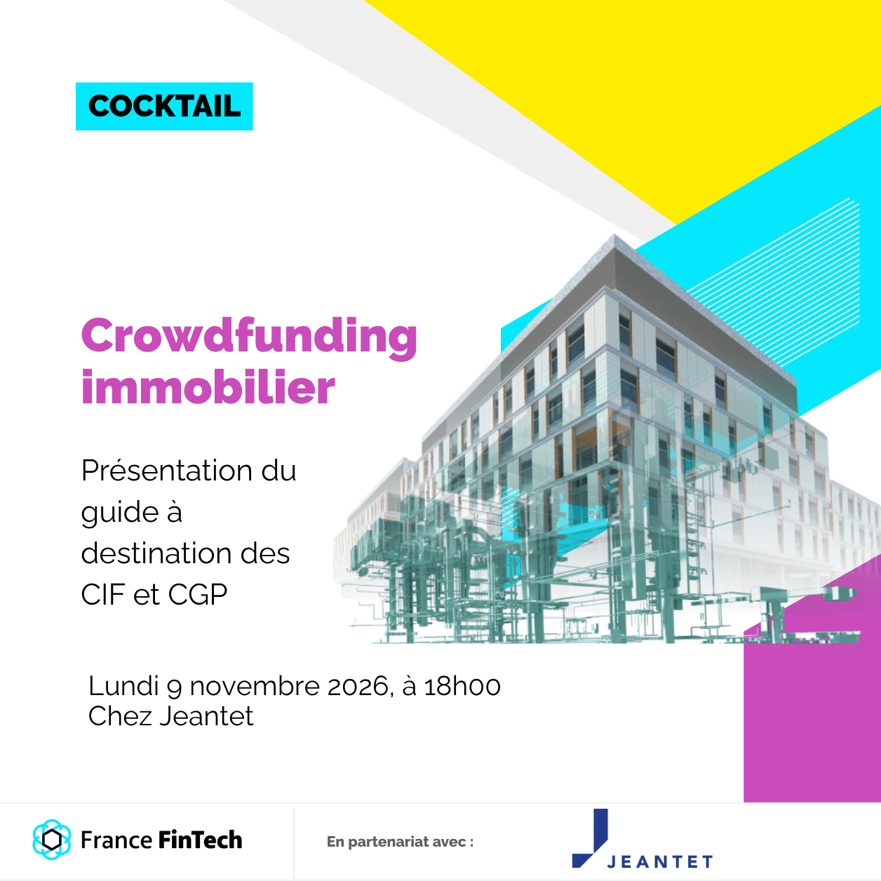 Cocktail Crowdfunding immobilier