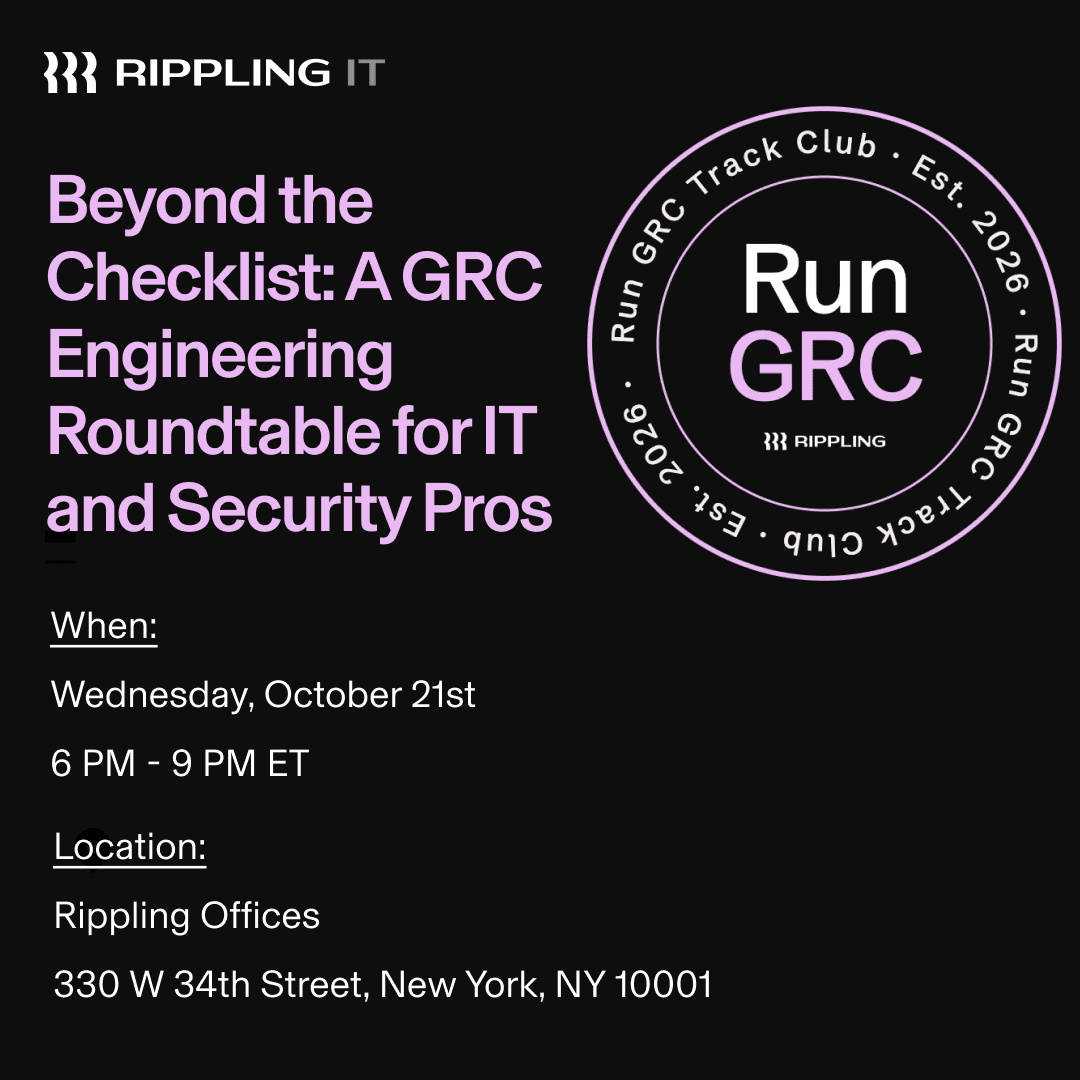 Beyond the Checklist: A GRC Engineering Roundtable for IT and Security Pros