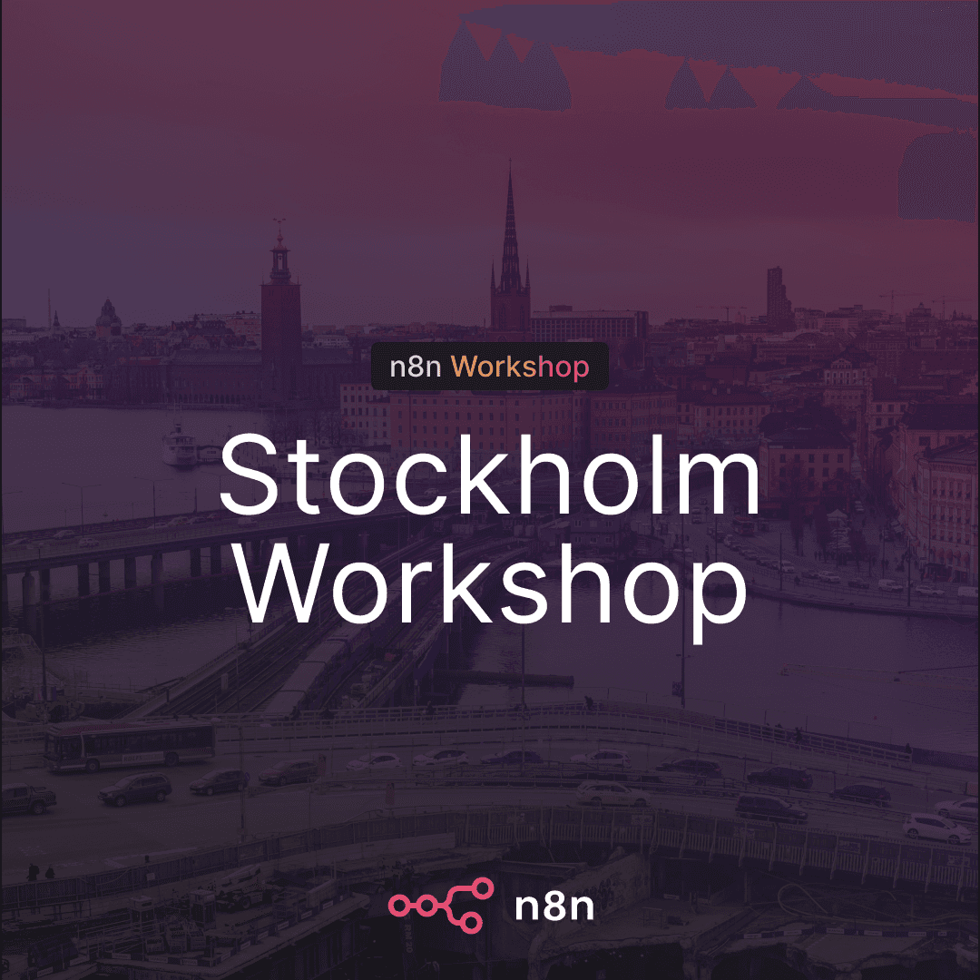 n8n Workshop Stockholm - Build a Voice Agent in n8n: Hands-On Workshop