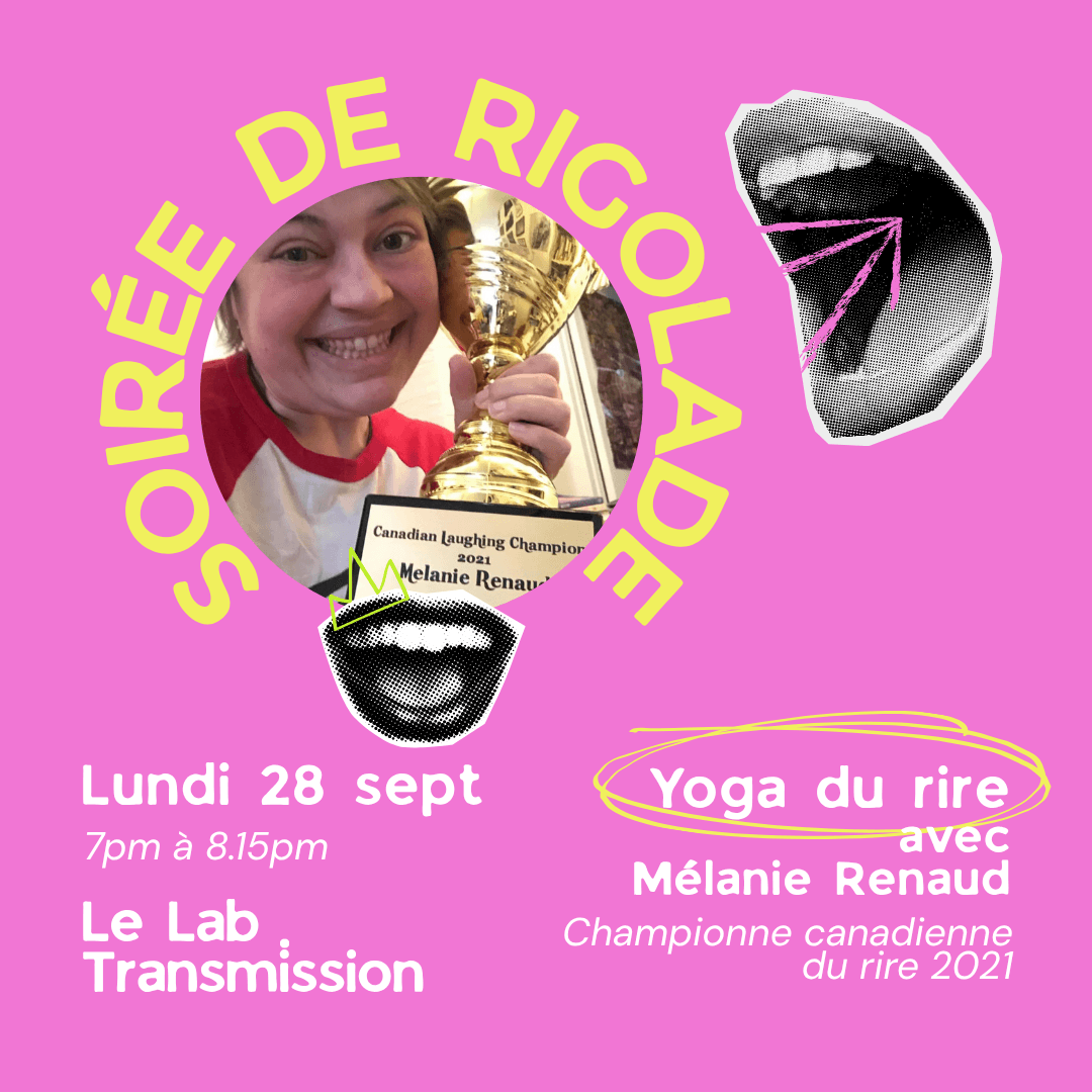 SOIRÉE DE RIGOLADE | Yoga du rire avec Mélanie Renaud