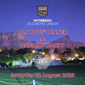 2026 Old Boys Dinner & Pavilion Party
