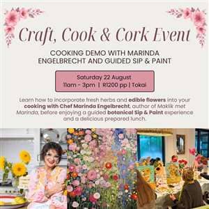 Craft, Cook and Cork - Culinary Art Experience