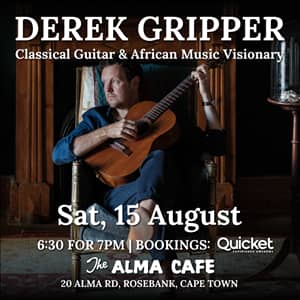Derek Gripper at The Alma Cafe