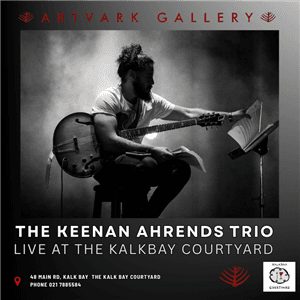 THE KEENAN AHRENDS TRIO - Live at the Kalk Bay Courtyard.