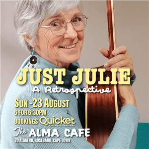 Just Julie (Blundell) at The Alma Cafe