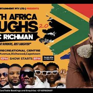 South Africa Laughs 2:0 with MC Richman in Capetown