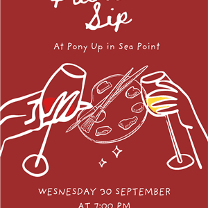 Paint and Sip at Pony Up