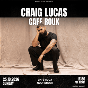 Craig Lucas LIVE! @ café Roux