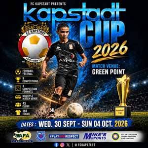Kapstadt CUP 2026 - Greenpoint Precinct