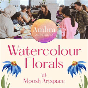 Watercolour Florals Workshop by Ambra Art Studio