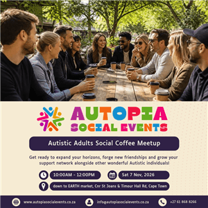 Autistic Adults Social Coffee Meetup - Southern Suburbs