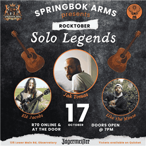 Rocktober: Solo Legends ft. Jak Tomas | Elé Jacobs | Like The Mouse