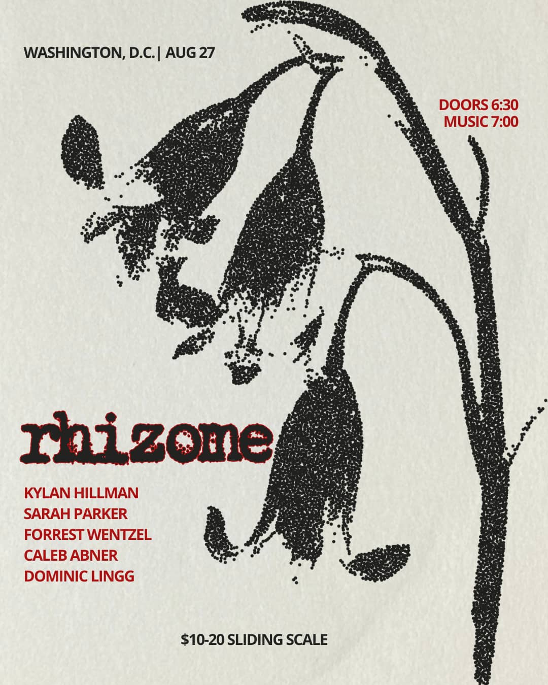 Kylan Hillman / Sarah Parker / Forrest Wentzel / Caleb J Abner / Dominic Lingg