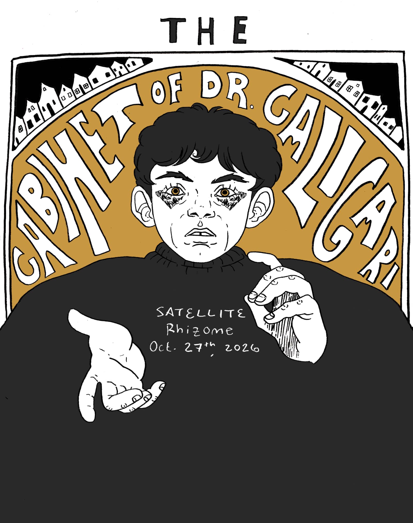 Screening - The Cabinet of Dr. Caligari w/ live score by Satellite