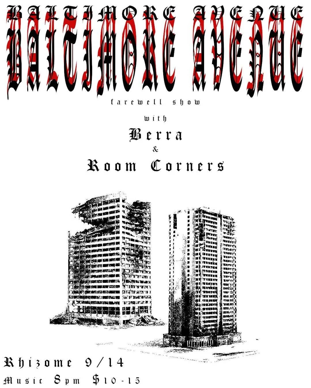 Baltimore Avenue / Room Corners / Berra