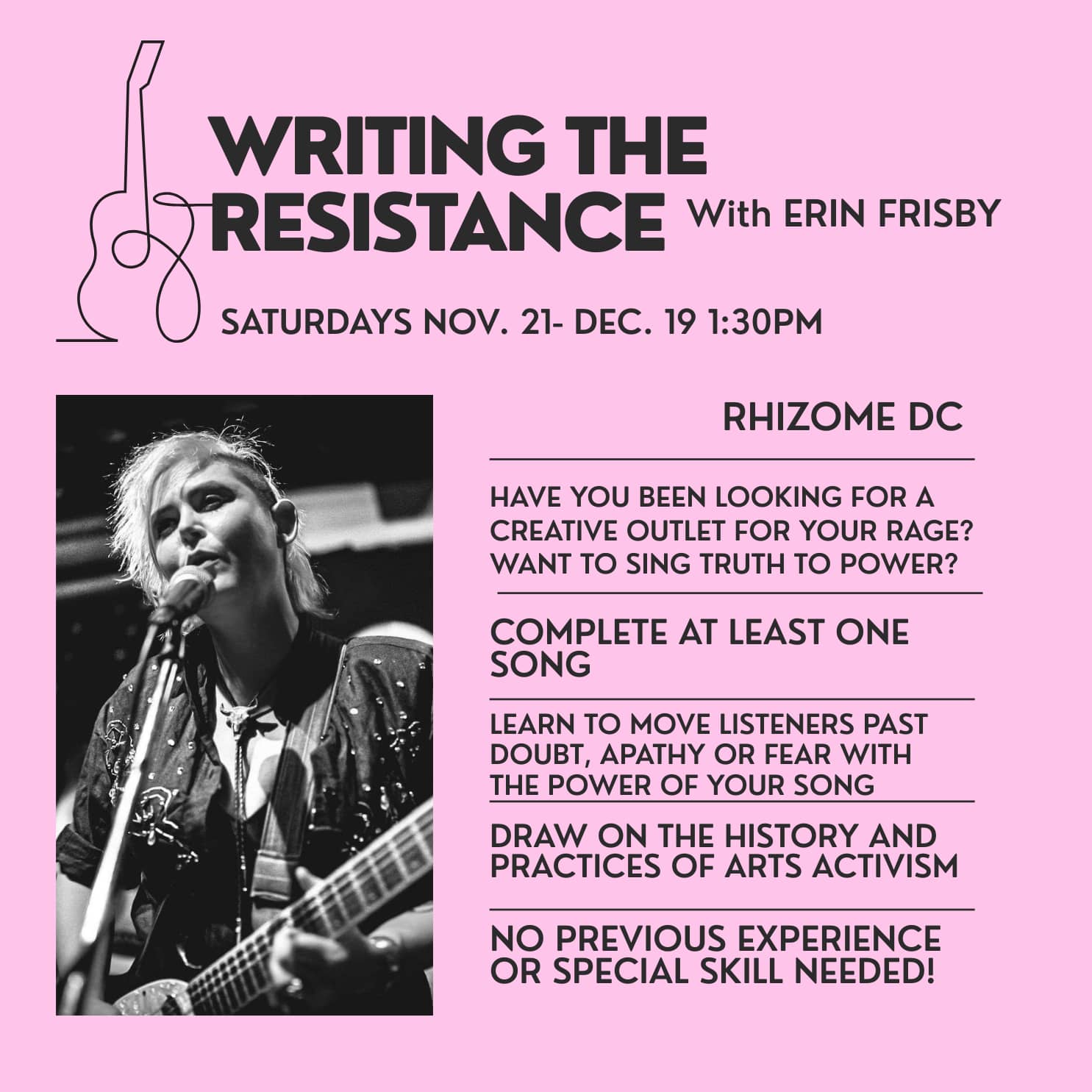 Writing The Resistance with Erin Frisby