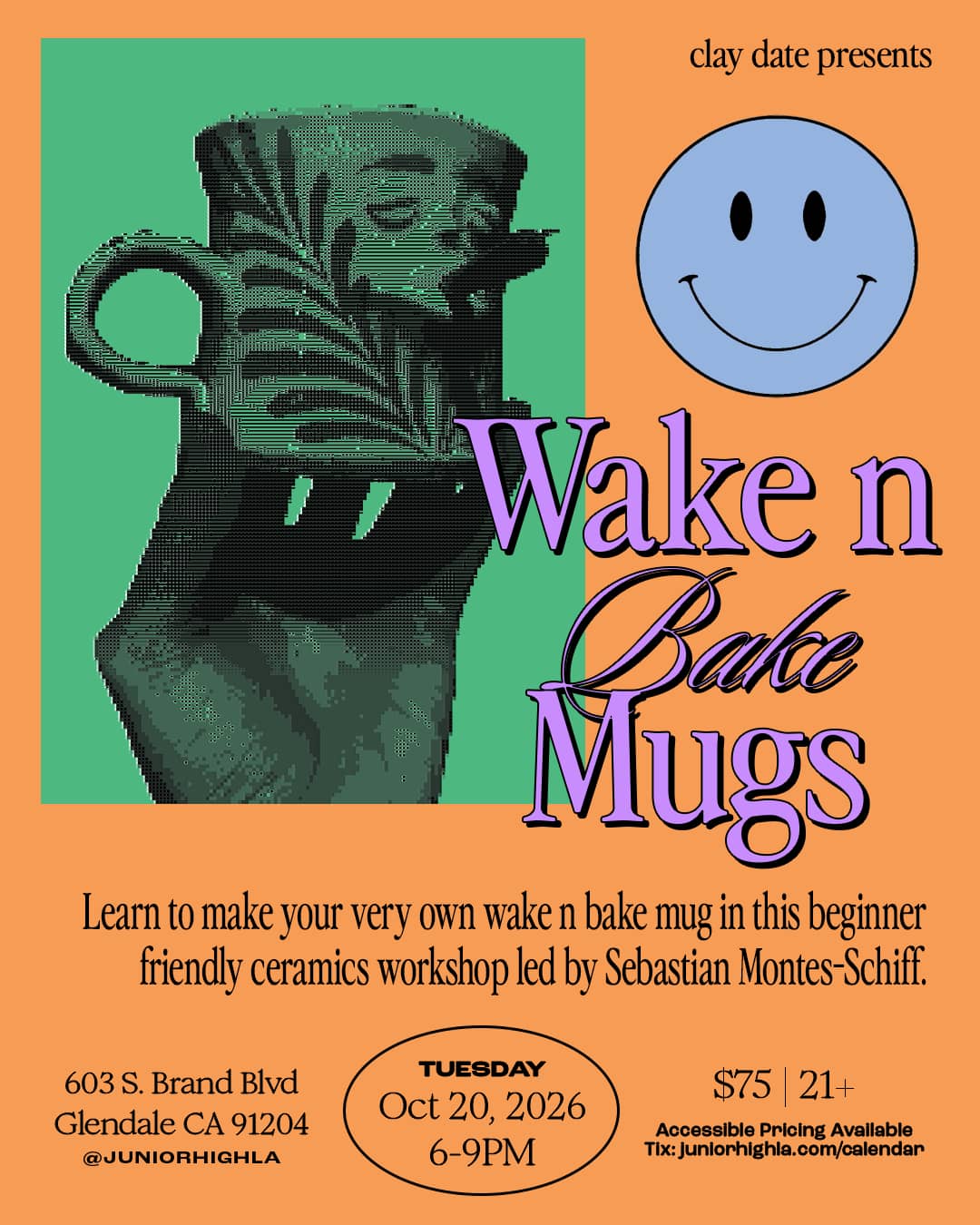 Clay Date! | Wake n Bake Mugs with Sebastian Montes-Schiff