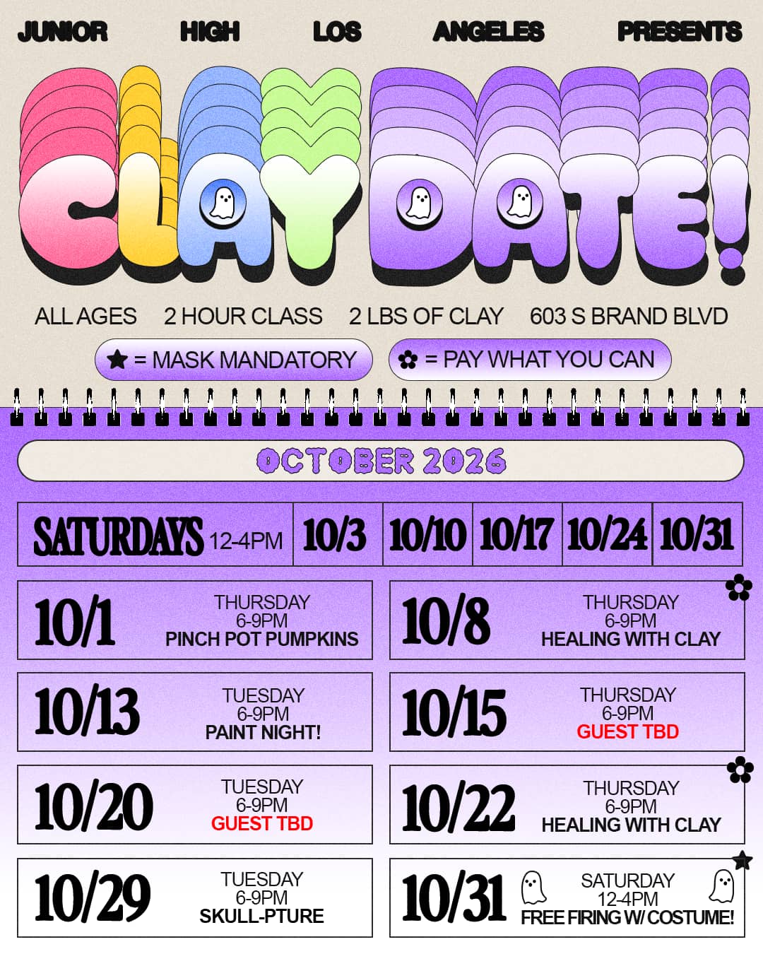 Clay Date!