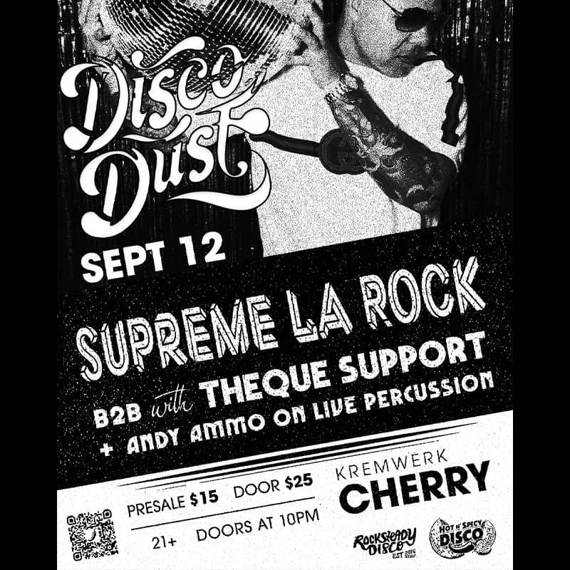 DISCO DUST: All Vinyl Night