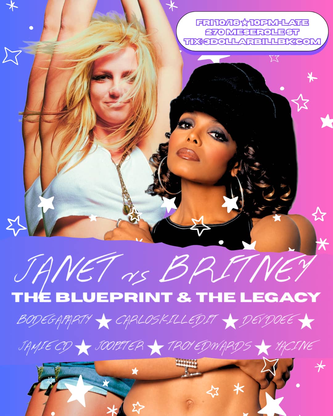 JaneJANET vs BRITNEY. THE BLUEPRINT & THE LEGACY.
