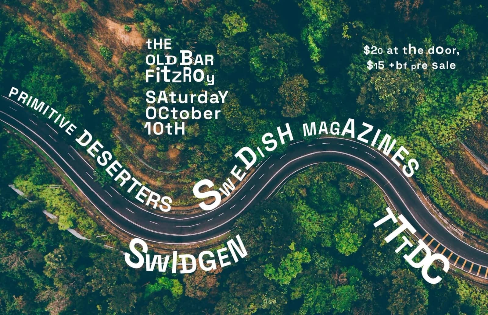 TTTDC + SWEDISH MAGAZINES + SWIDGEN + PRIMITIVE DESERTERS