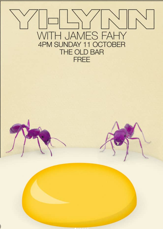FREE ENTRY ARVO SHOW w/ YI-LYNN + JAMES FAHY