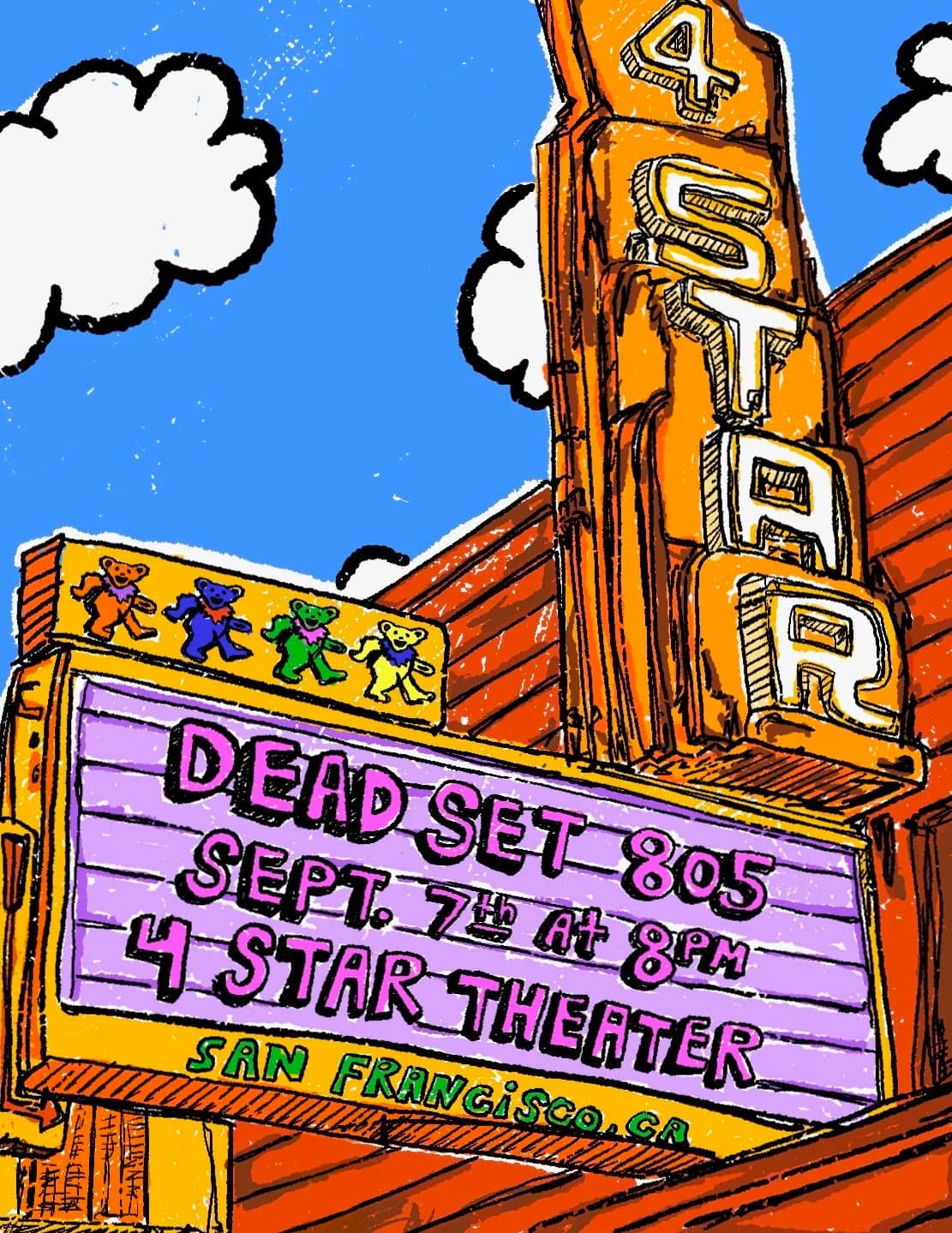 LIVE MUSIC: Dead Set 805 (Golden Gate Free Jam Afterparty) ~ Doors at