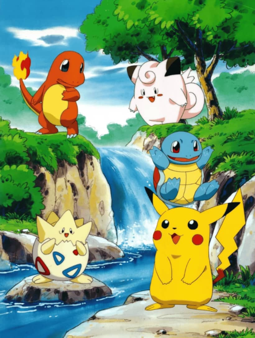 4 Star Pokemon Cartoon Block