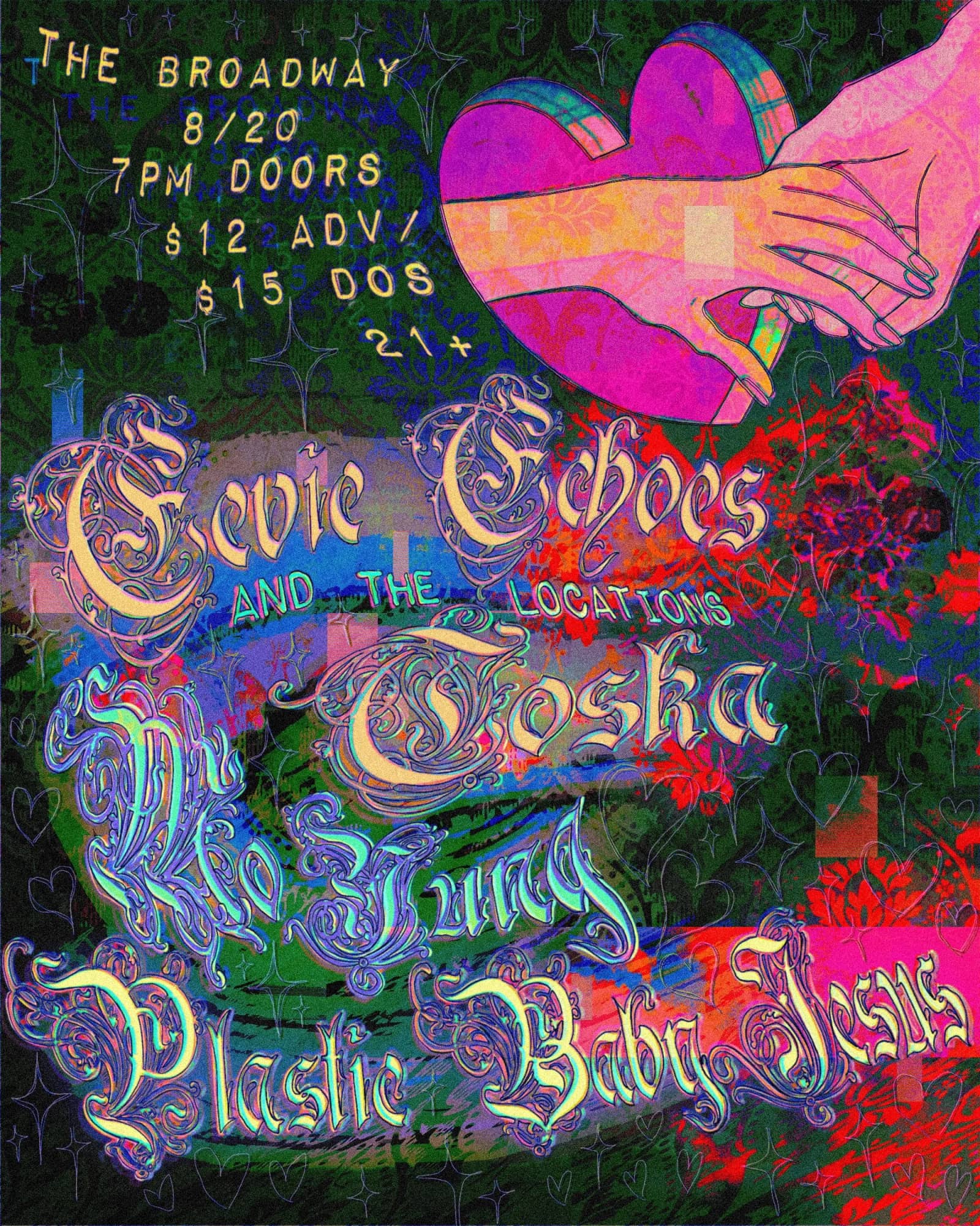 Eevie Echoes & The Locations with T0SKA, Mo Yung + Plastic Baby Jesus