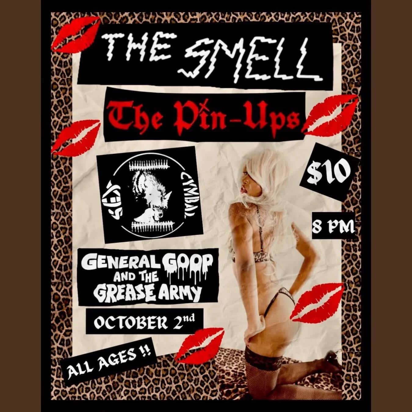 Sex Cymbal / The Pin-Ups / General Goop & The Grease Army