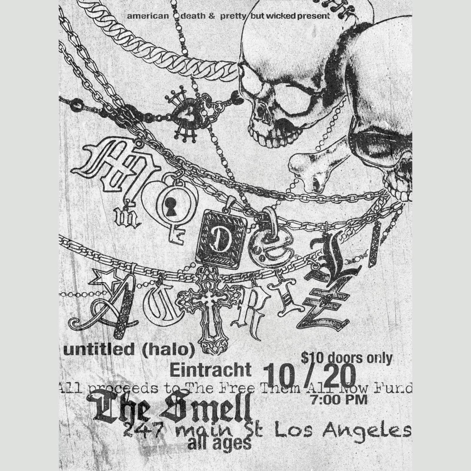 Benefit show for Free Them All Now, supporting ICE detainees… / Model/Actriz (NYC) / untitled (halo)