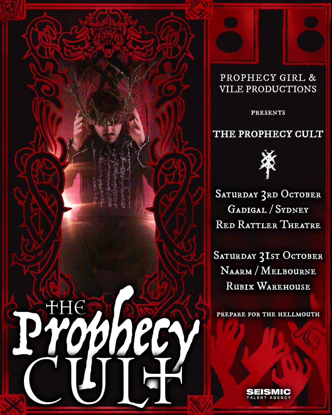 Prophecy Girl & Vile Productions present THE PROPHECY CULT (HALLOWEEN)