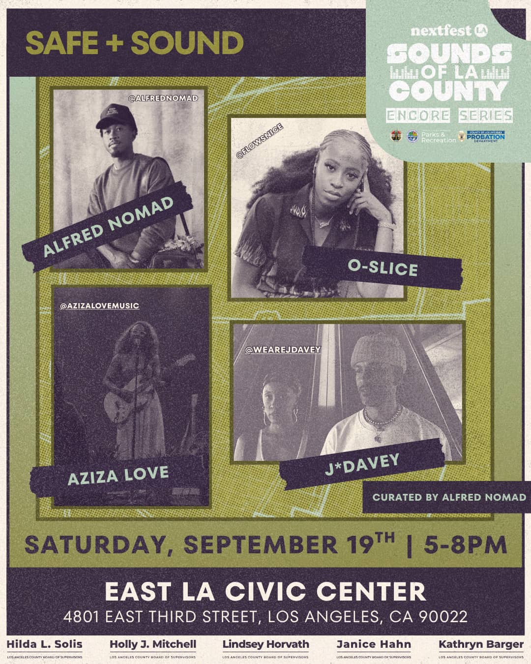 Sounds of LA County - Safe + Sound