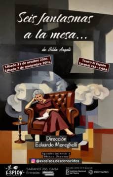 Seis fantasmas a la mesa