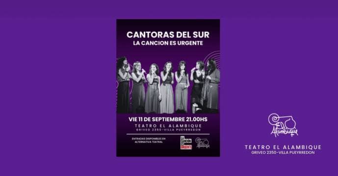 La cancion es urgente - Cantoras del Sur