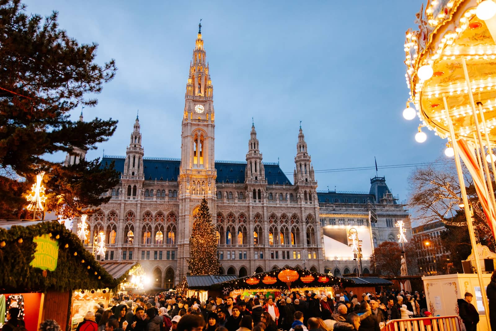 Viennese Christmas Market on Rathausplatz