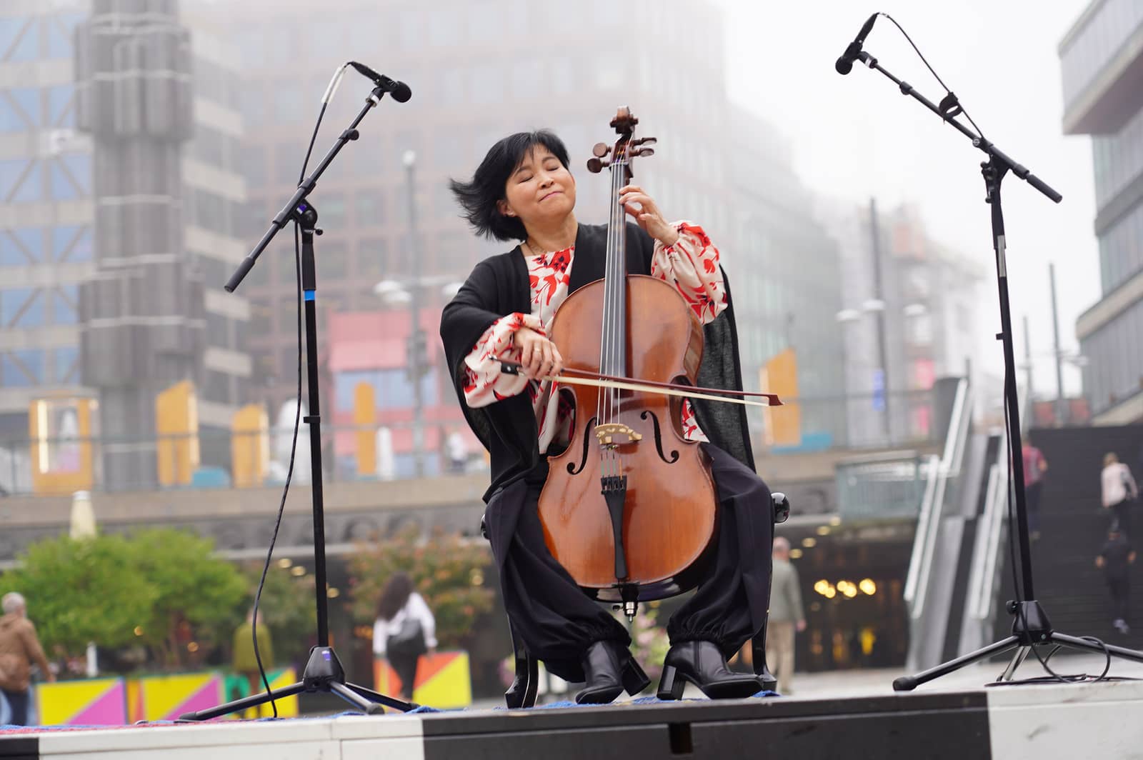 Bach på Sergels torg