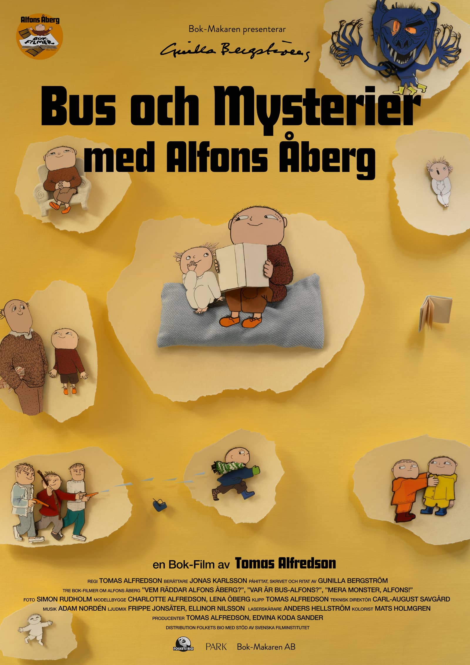 Knattebio: Bus och mysterier med Alfons Åberg