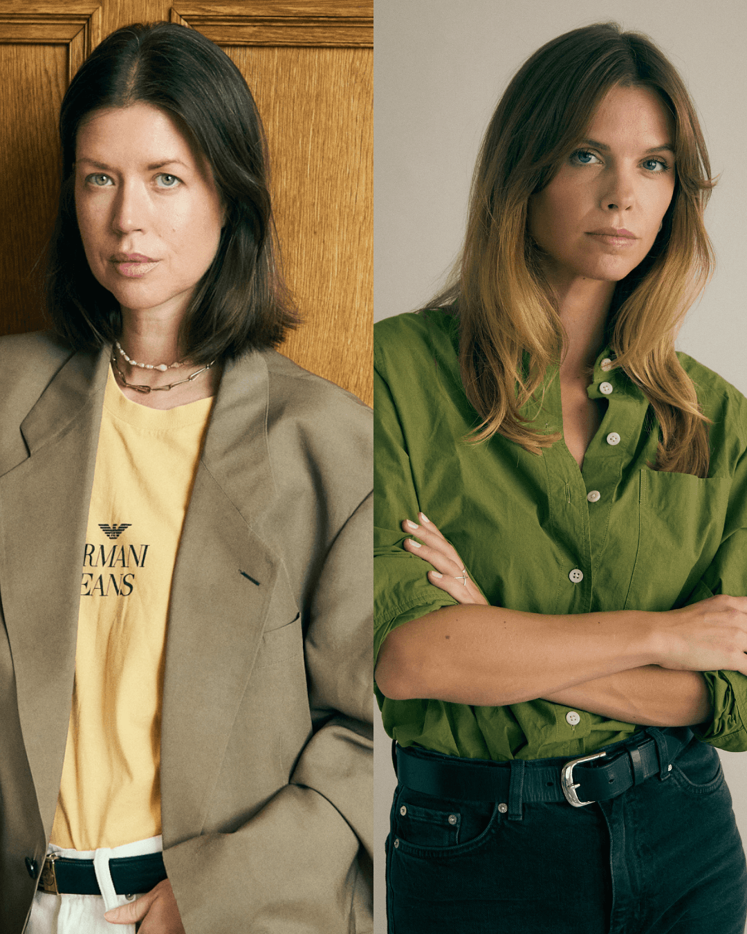 Marcella Mravec och Flora Wiström
