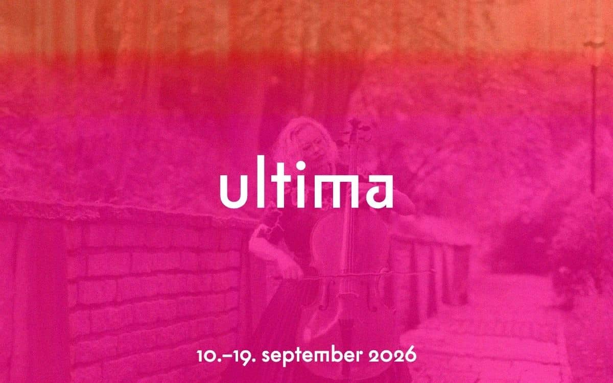 Ultima 2026 | Tanja Orning: Cello Musique Concrète