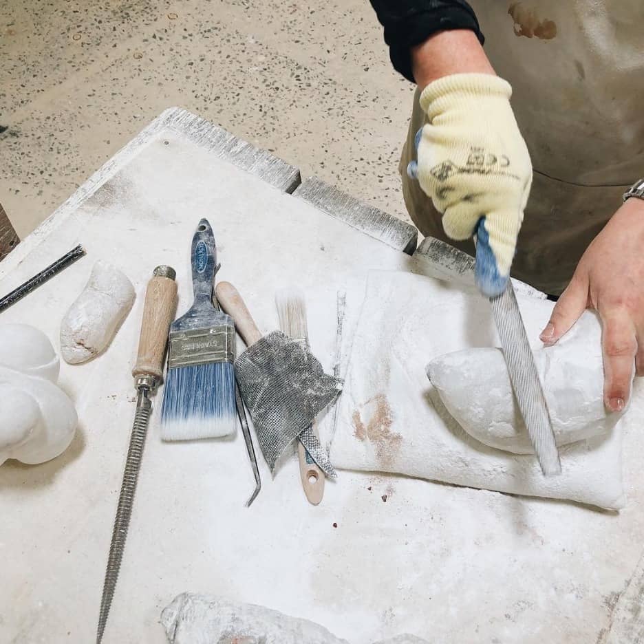 8-week stone carving with Elena Murgia