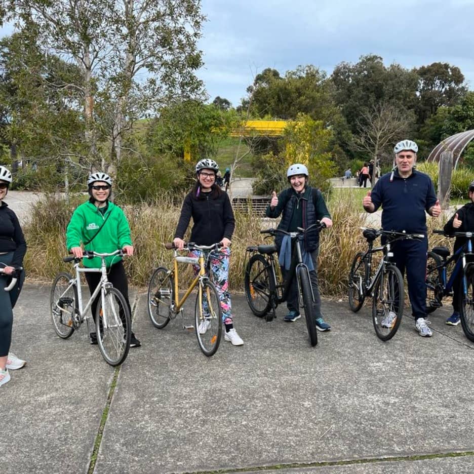 Cycling in the city: rusty riders course