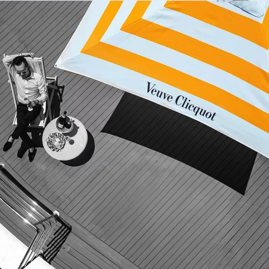 Veuve Clicquot in the Sun
