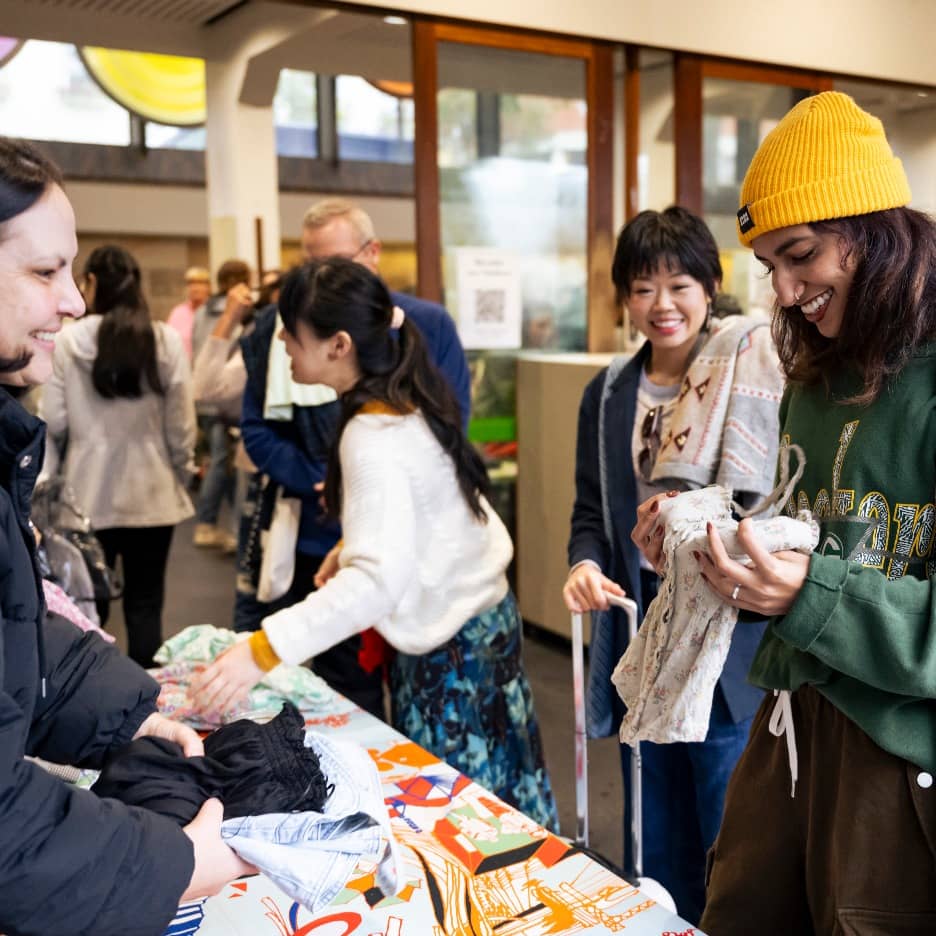 Tramsheds clothes swap
