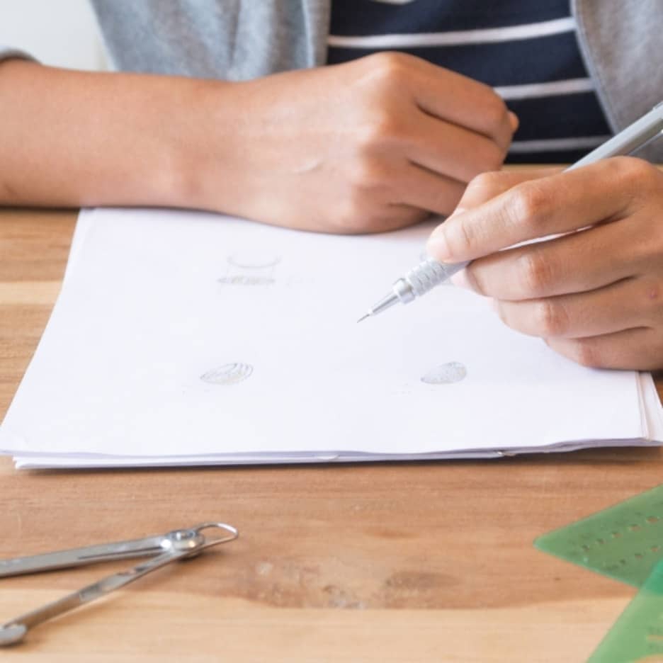 Jewellery design drawing course
