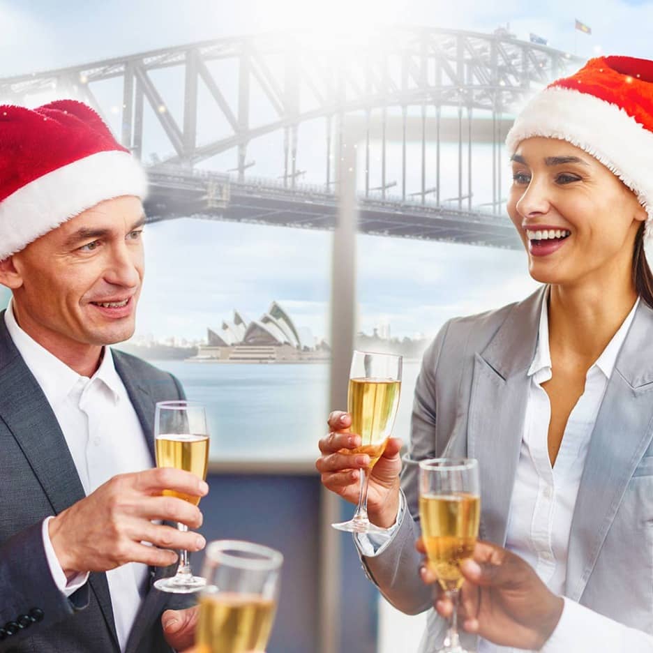 Clearview Glass Boat Christmas Party Harbour Cruises Sydney